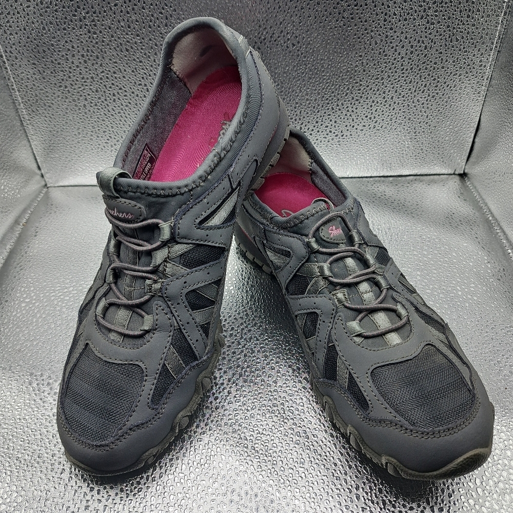 Skechers Gray Slip On Sneakers Women's Size 7